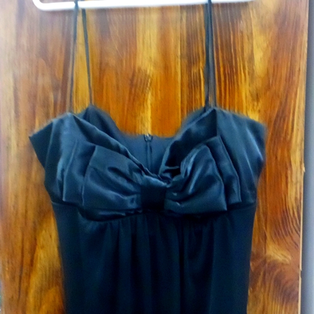 B Darlin Spaghetti Strap Black Party Dress Size 5/6